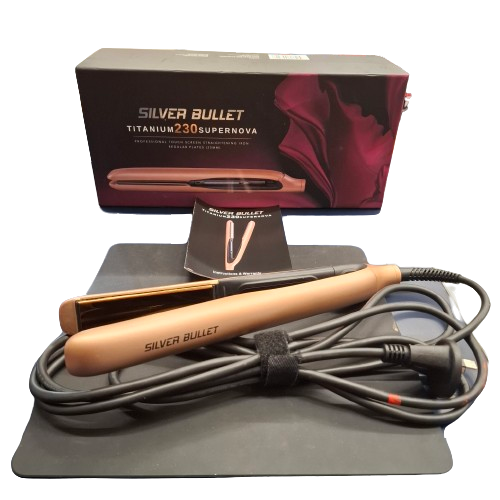 Silver Bullet Titanium 230 SuperNova Hair Straightener (JN)