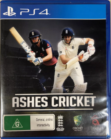 Ashes Cricket Playstation 4 Game – Very Good Condition No Manual