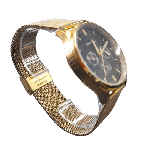 Chisel Men’s Gold Tone Watch (GE)