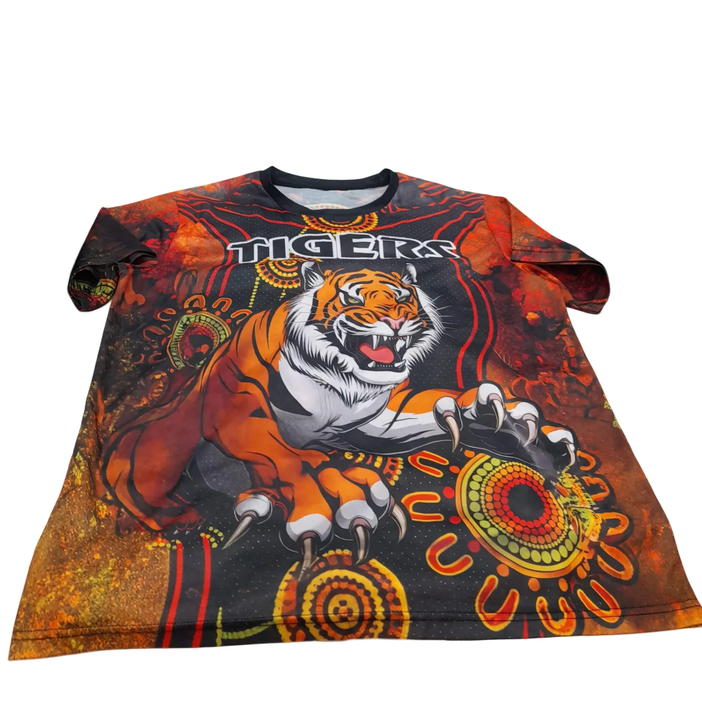 Orange/Black Tigers Non-Branded Training Jersey (WR)