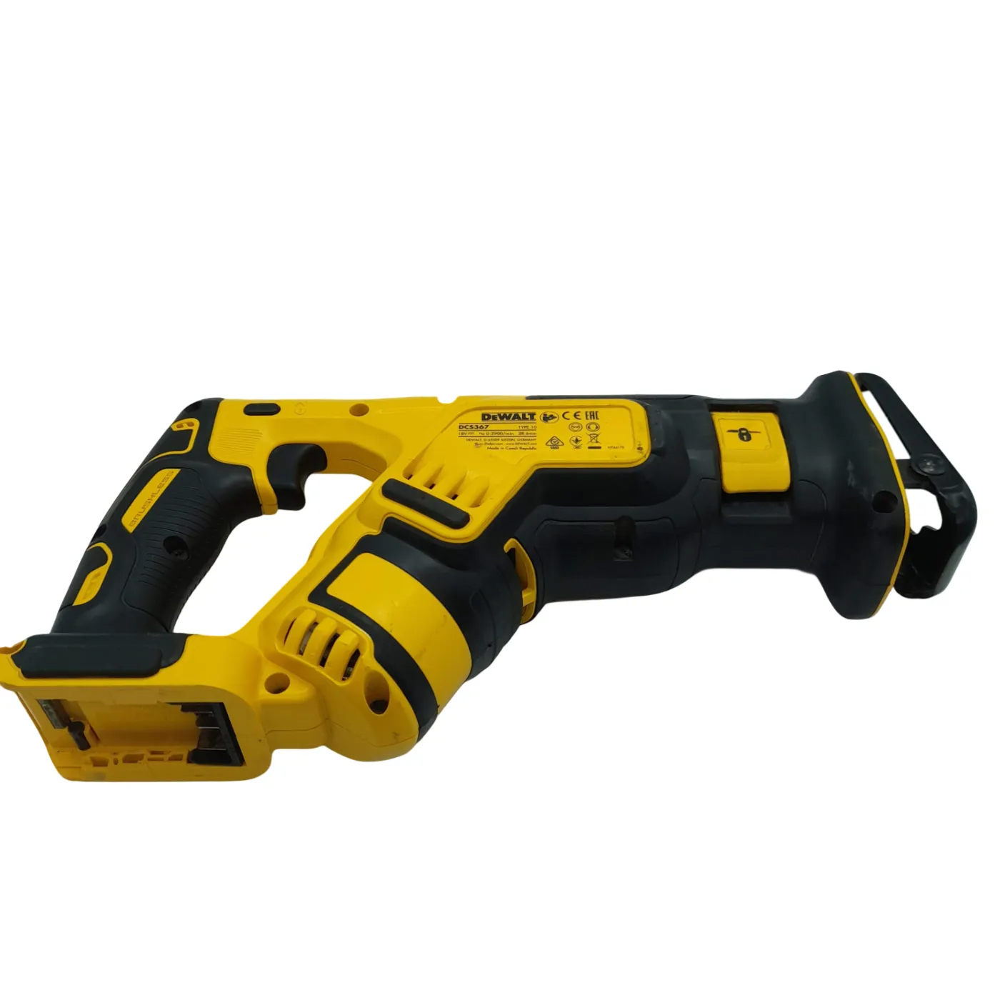 DeWALT 18V XR Brushless Compact Reciprocating Saw DCS367 *Skin Only* (WR 1349489)