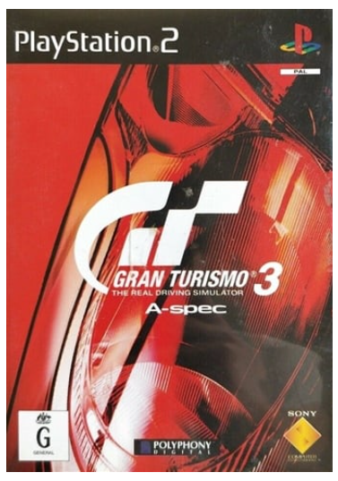 Gran Turismo 3 Playstation 2 Game Average Condition With Manual
