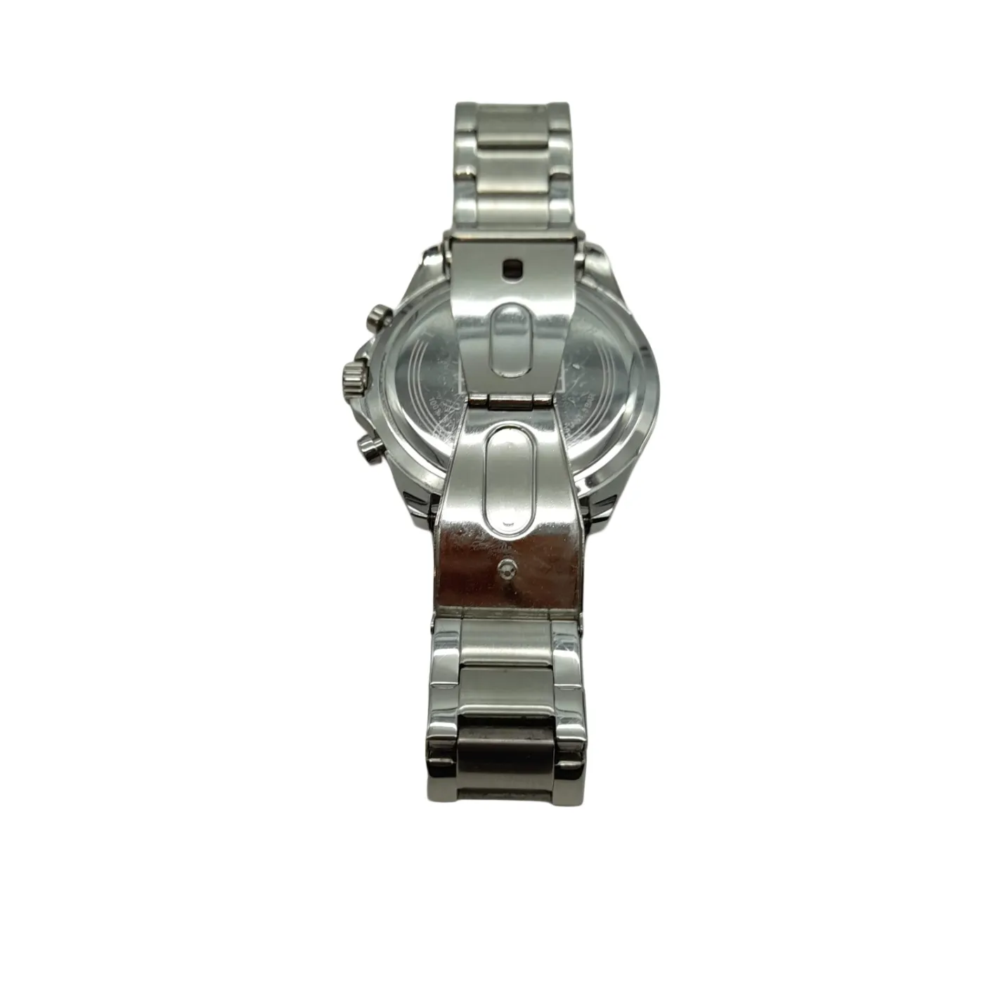 Tommy Hilfiger Men’s Silver Stainless Steel Watch with Blue Dial (WL)