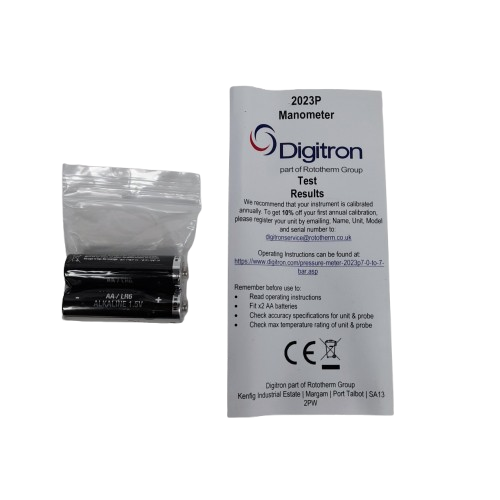 Digitron 2023P 2000P Differential Manometer Pressure Gauge Like New