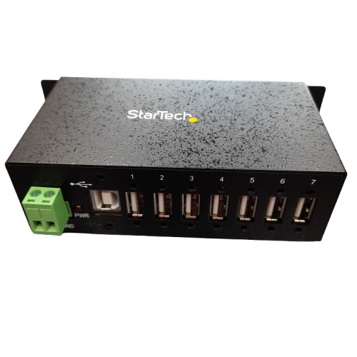 Startech Usb hub ST7200USBN 7 Ports Black Like New In Box