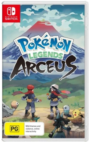 Pokemon Legends Arceus Nintendo Switch Game – Condition Good With Case