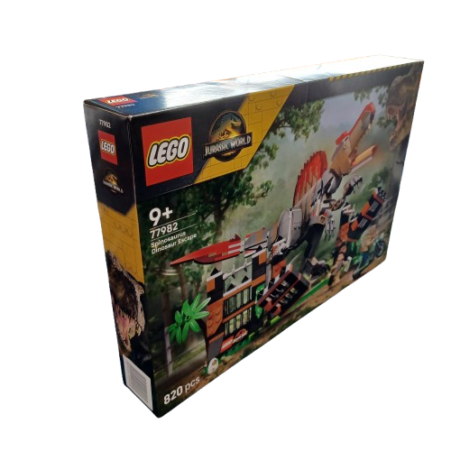 Lego Jurassic World Spinosaurus Dinosaur Escape 77982 ( LE )