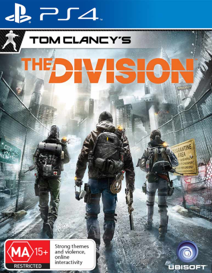 PS4 Tom Clancy’s The Division, Good Condition with Case + Manual