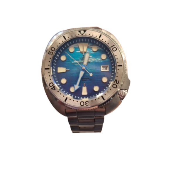 Addiesdive Automatic Blue Dial Steel Watch (JN)