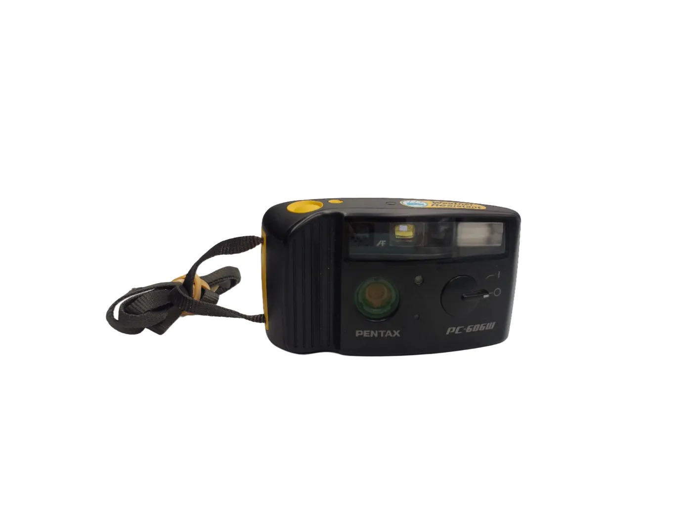 Pentax PC-606W 35mm Point-and-Shoot Camera Black (GB)