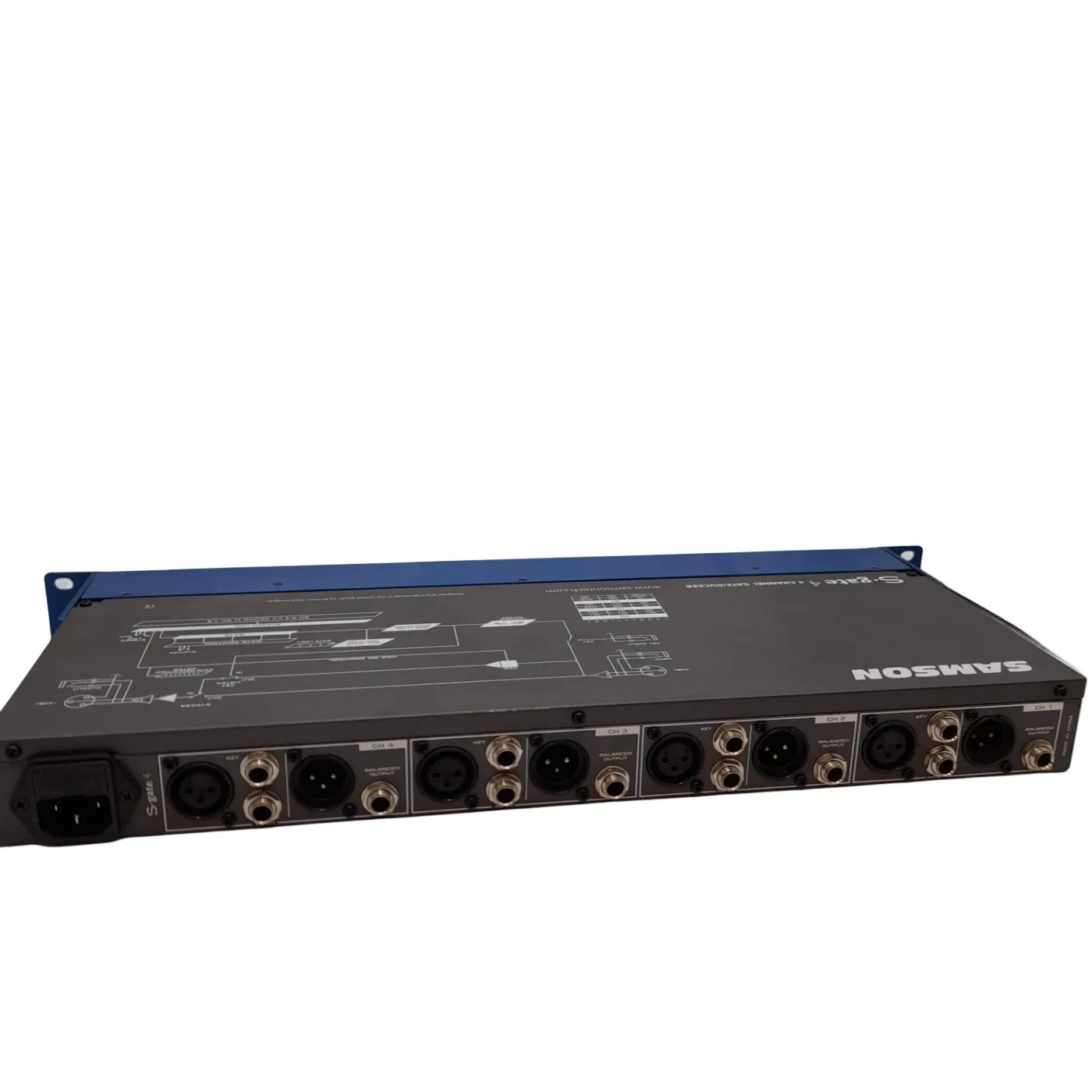 Samson S.Gate 4 Switch Panel Blue/Black (WL 1420935)