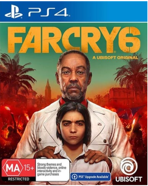 Sony Playstation 4 Far Cry 6, Very Good Condition, With Case No Manual (CP 1248948)