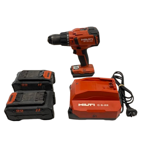 Hilti Mixed Set Tools with 2 x Batteries and Charger (NG)