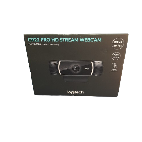 Logitech C922 Pro Stream Webcam Black (LN)