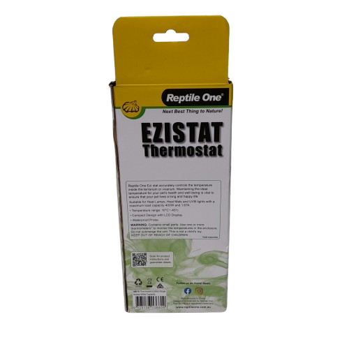 Reptile One 44619 Ezistat Thermostat in Box (LN)
