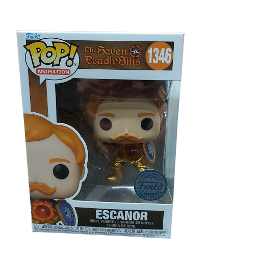 Funko Pop Escanor The Seven Deadly Sin Number 1346 Good Condition (CP1344602)