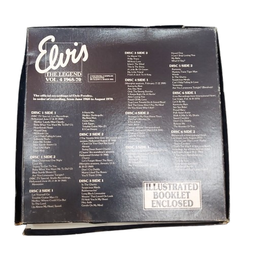 Rca Victor Vinyl Elvis The Legend Volume 4 1968-70 6 Records
