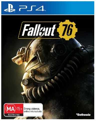 Fallout 76 – EB Games Cover –  Playstation 4 Game – Good No Manual
