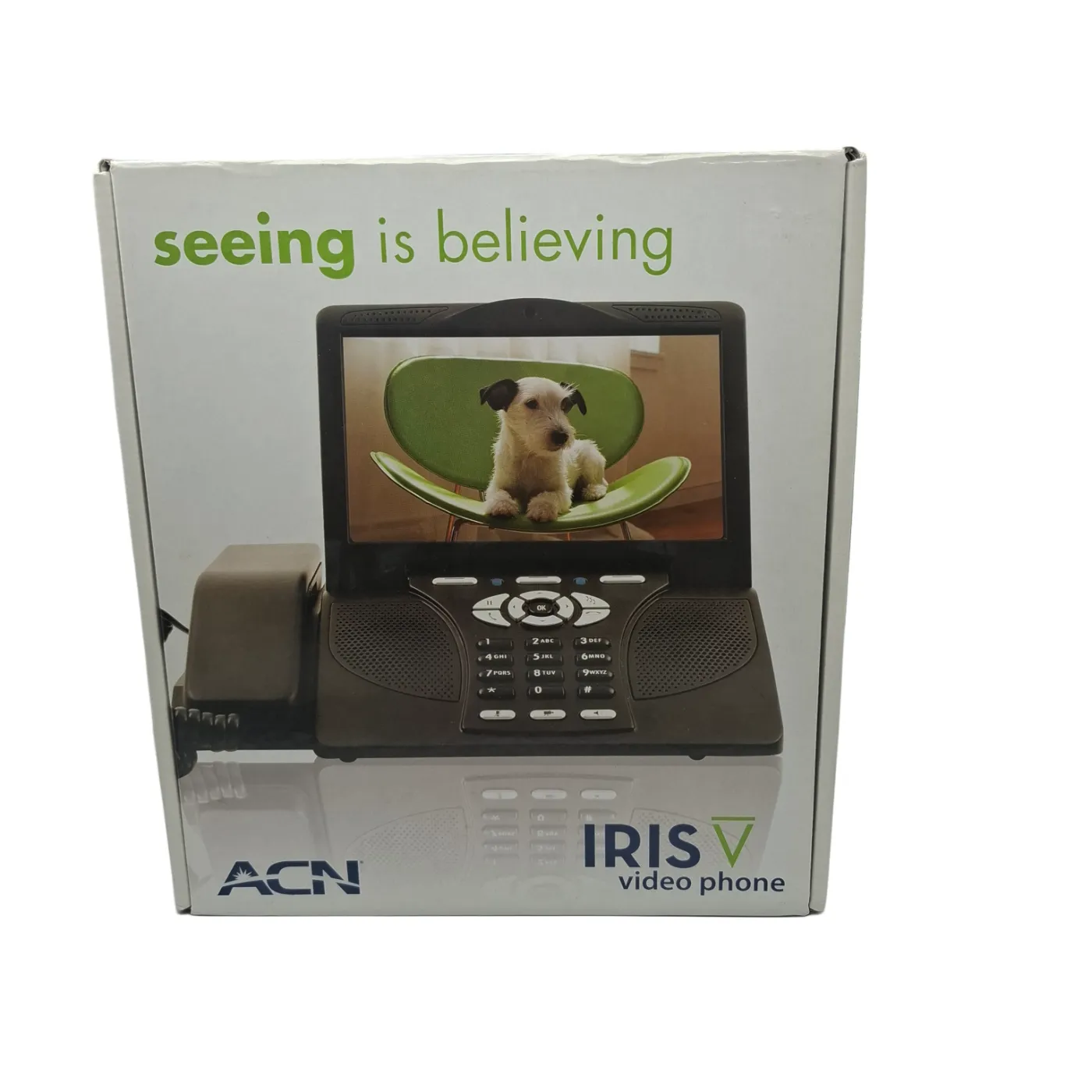 ACN IRIS Video Phone Black + Box + Accessories (WR1399505)
