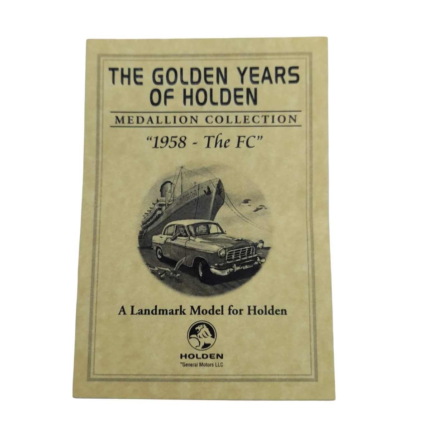 The Golden Years of Holden 1958 FC Gold Coin (WL 1409190)
