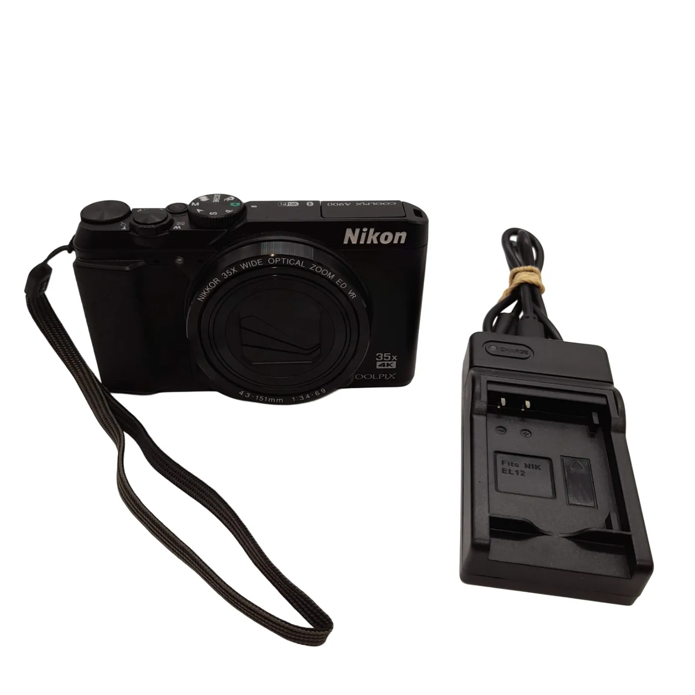 Nikon COOLPIX A900 Digital Camera With Battery + Charger (WL 1350320)