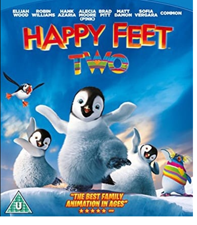 Happy Feet 2 Blu Ray Good Condition (CP)
