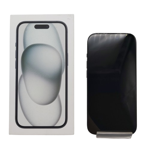 Apple IPhone 15 128gb Black A3090 With Box And Charger 100% Battery Health (CP-1348208)