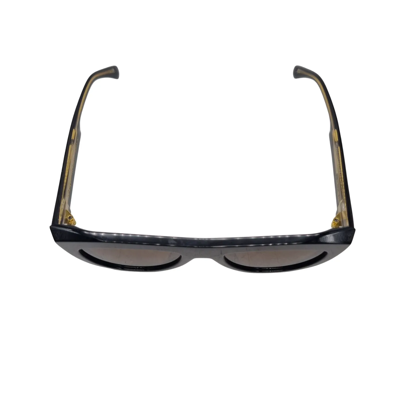 AM Solange Sunglasses 160-BL-SM Black/Gold (WR)