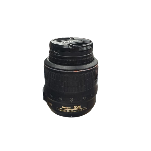 Nikon Camera Lens 18-55mm With Front Cover – Good Condition (MR1390310)