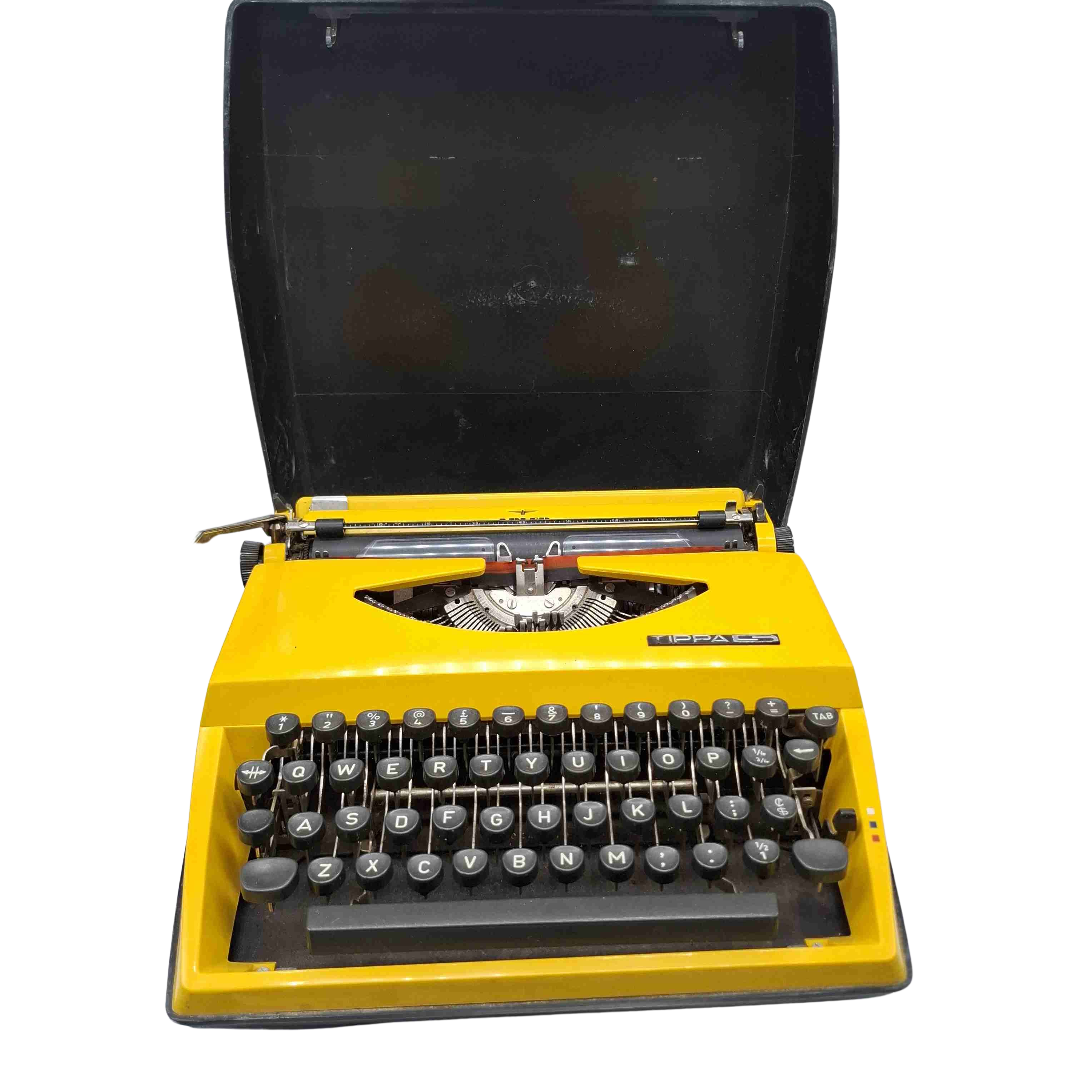 Adler Tippa S Typewriter Yellow + Case (WR 1423217)