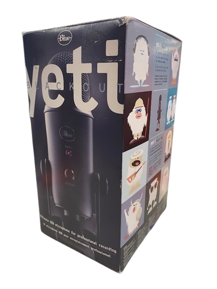 Yeti Black Out Microphone  (NG)