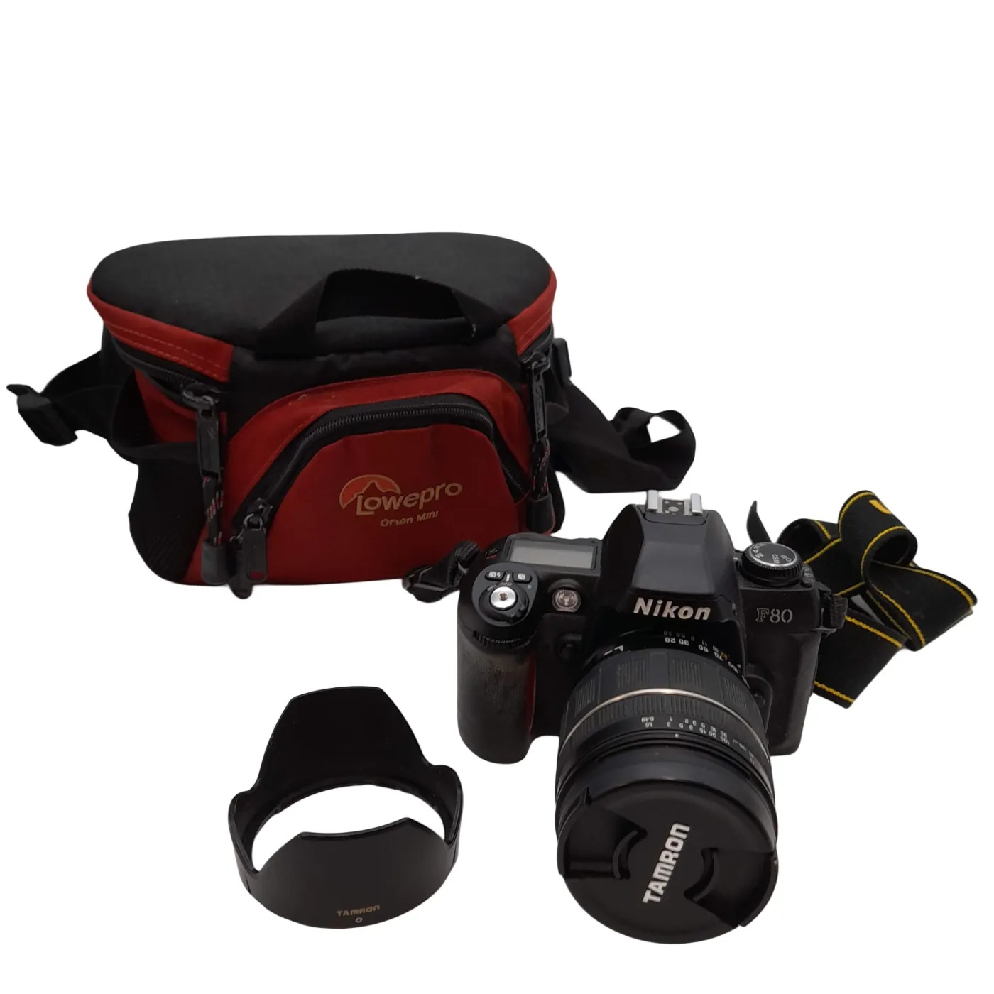 Nikon F80 Film Camera with Tamron AF 28-200mm f/3.8-5.6 XR Di Aspherical IF Macro Lens + Bag (WL)