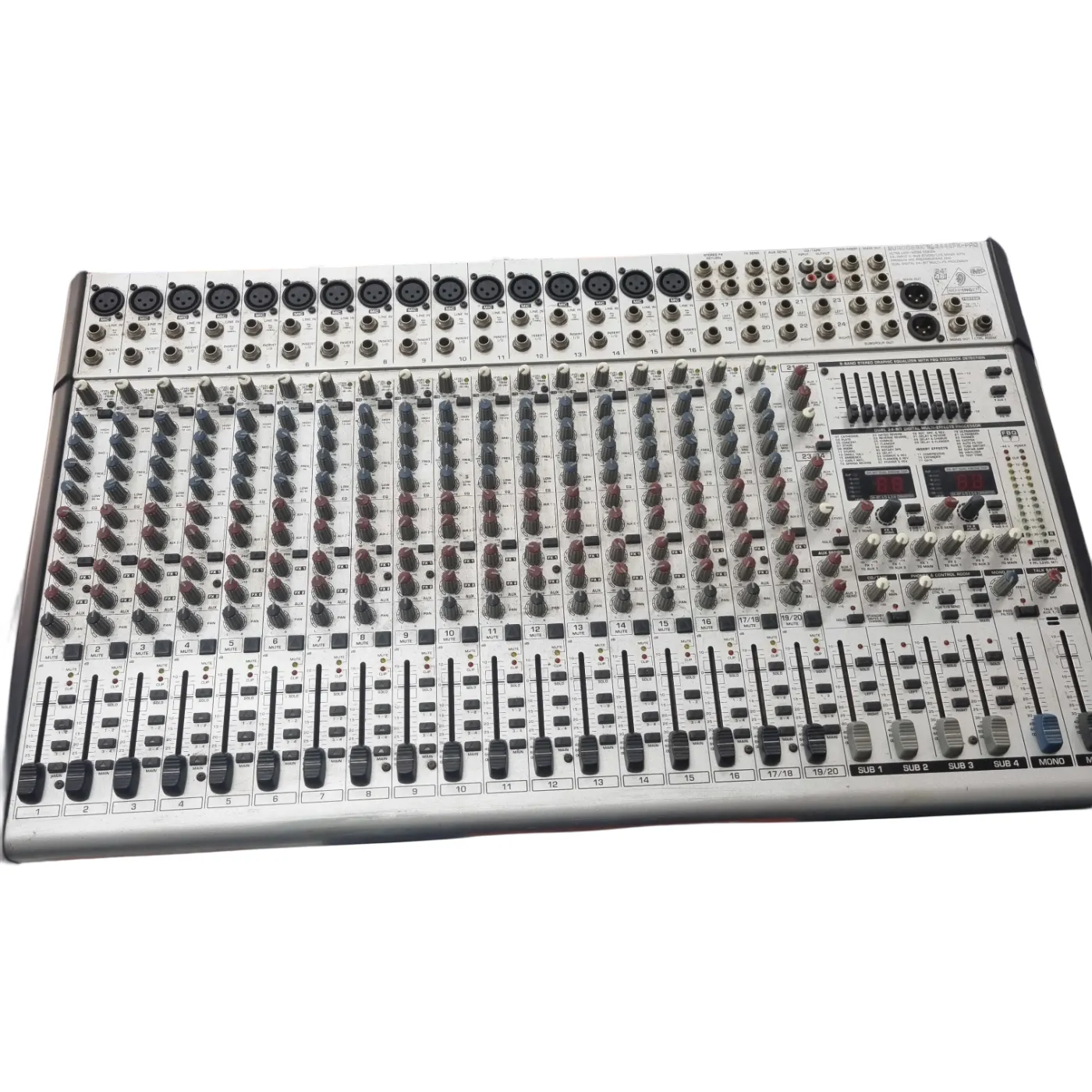 Behringer Eurodesk SL2442FX-PRO 24-Input 4-Bus Mixer (WR 1392106)