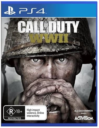 Sony Playstation 4 Call Of Duty WWII, Very Good Condition, With Case No Manual (GE)