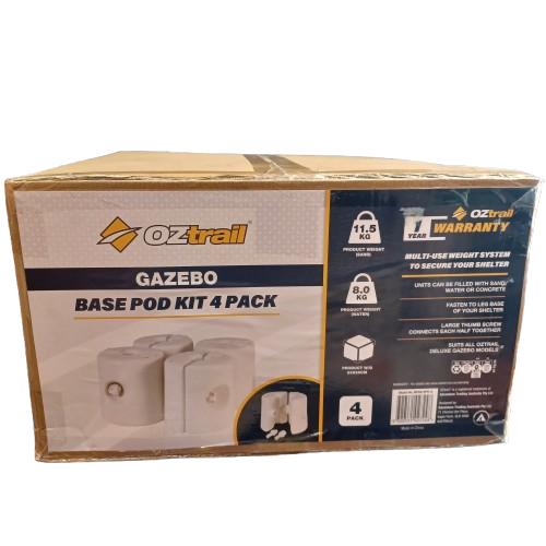 Oz Trail Gazebo Base Pod KIt 4 Pack ( Like NEW ) ( LE )