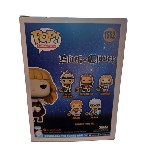 Funko Pop Black Clover Mimosa Number 1552 (LE1344482)