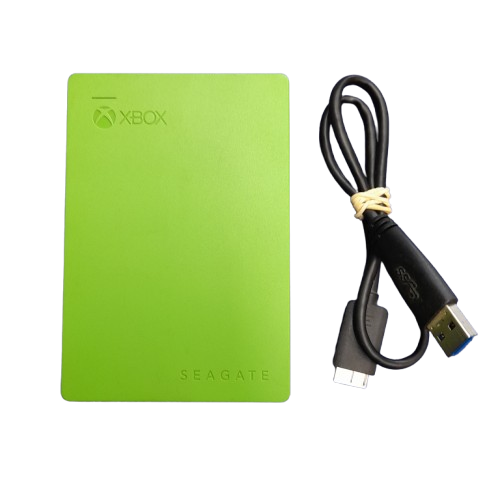 Seagate SRD0NF1 Xbox Game Drive 2TB External Hard Drive with USB Cable (LN)