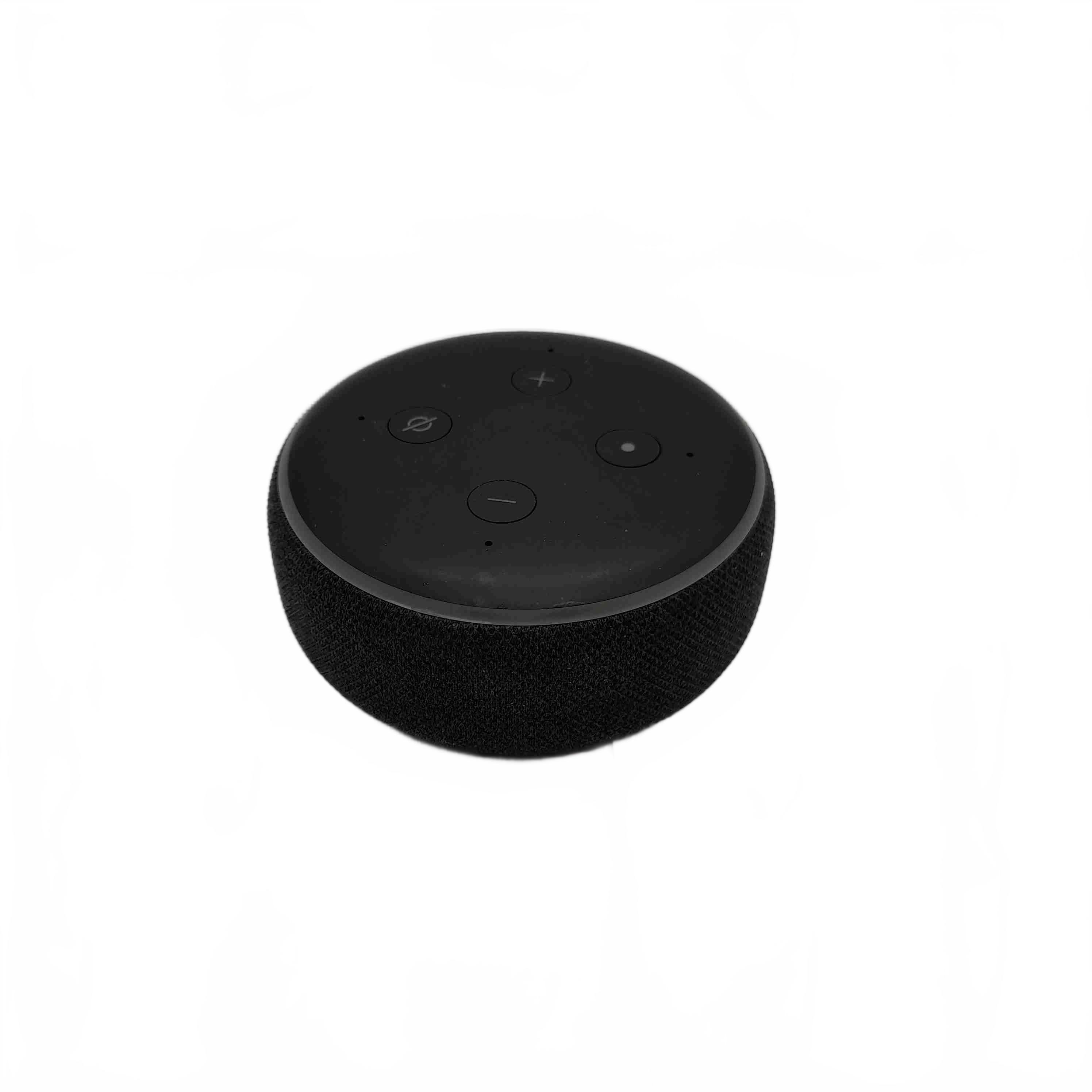 Amazon Echo Dot 3rd Gen Smart Speaker C78MP8 Black +Charger Good Working Condition (WL1434630)