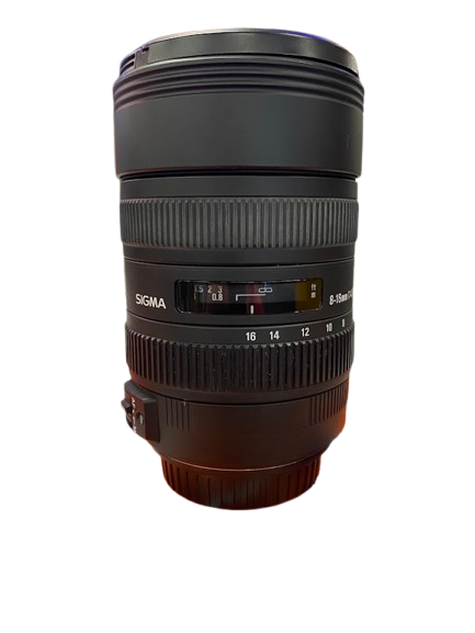 Sigma 8-16mm f/4.5-5.6 DC HSM Camera Lens Black (1347719) (NG)