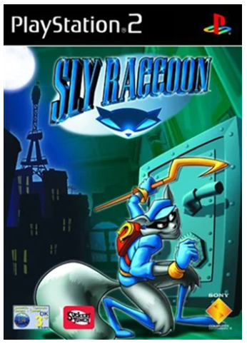 Sly Raccoon Playsyation 2 Game Good Condition ith Manual