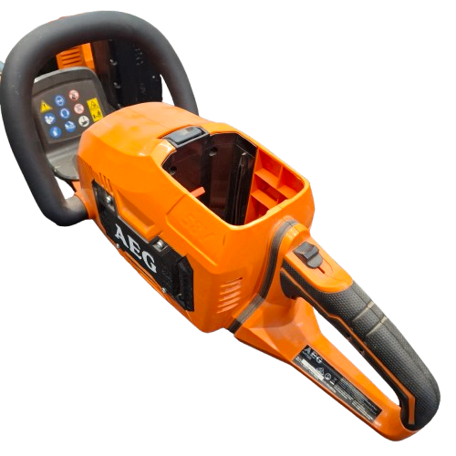 AEG 58V 650mm Brushless Cordless Hedge Trimmer Kit With 4Ah Battery And Charger AHT58B (JN)