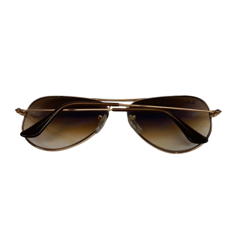 Ray-Ban Aviator Sunglasses RB3025 Brown 58-14 (LN)