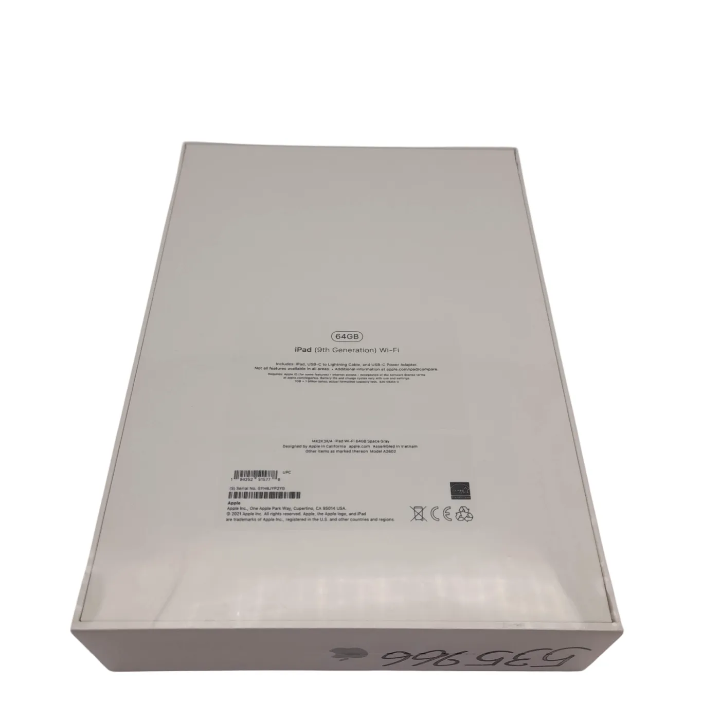 Apple iPad (9th Gen) 10.2″ WiFi 64GB Grey *Box Sealed*