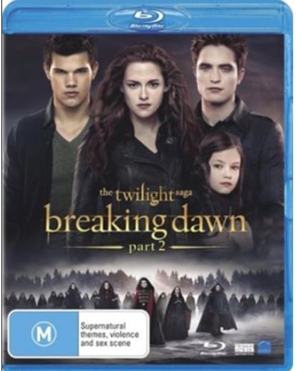 Twilight Saga:Breaking Dawn : Part 2 Blu Ray Good Condition (GE1356625)
