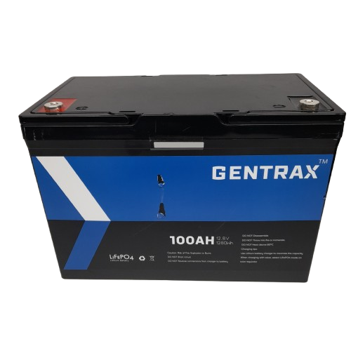 Gentrax 12V 100Ah Lithium LiFePO4 Battery Like New (MR)