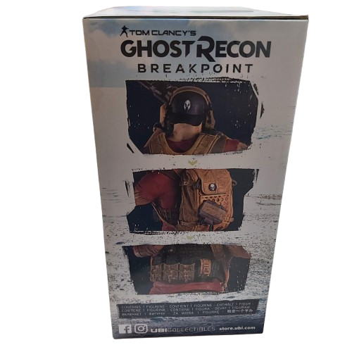 Ubisoft Ghost Recon Breakpoint Collectible 24cm PVC Statue – Nomad, Some Wear To Box (NA 1344387)