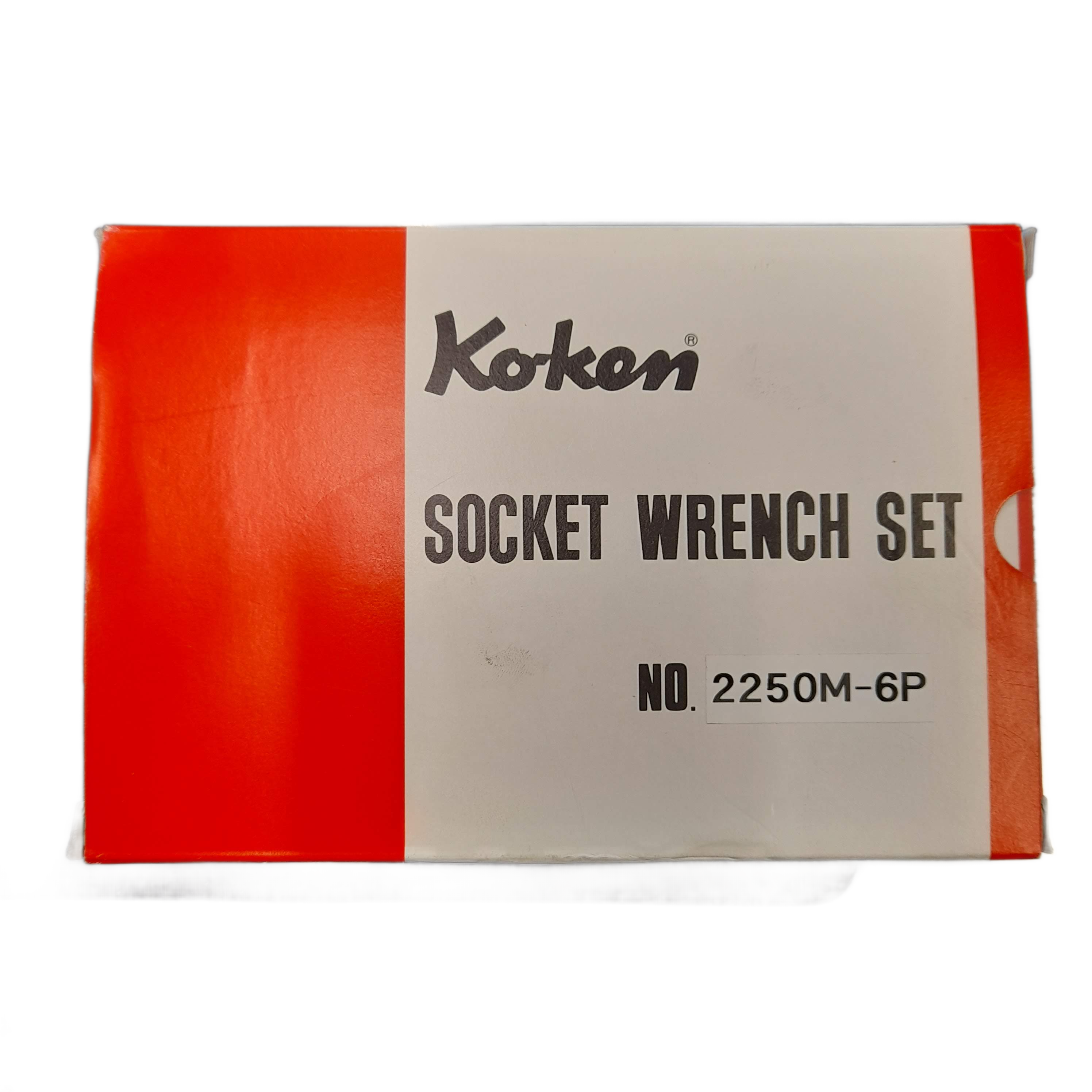 Koken Socket Set 2250M-6P 16 Piece Metric, Excellent LIKE NEW USED Condition (GE 1419888)