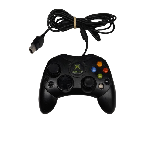 Microsoft Xbox Original Classic 1027 Gaming Console with Controller, Power Cable, AV Cable, and DVD Adapter (LN)