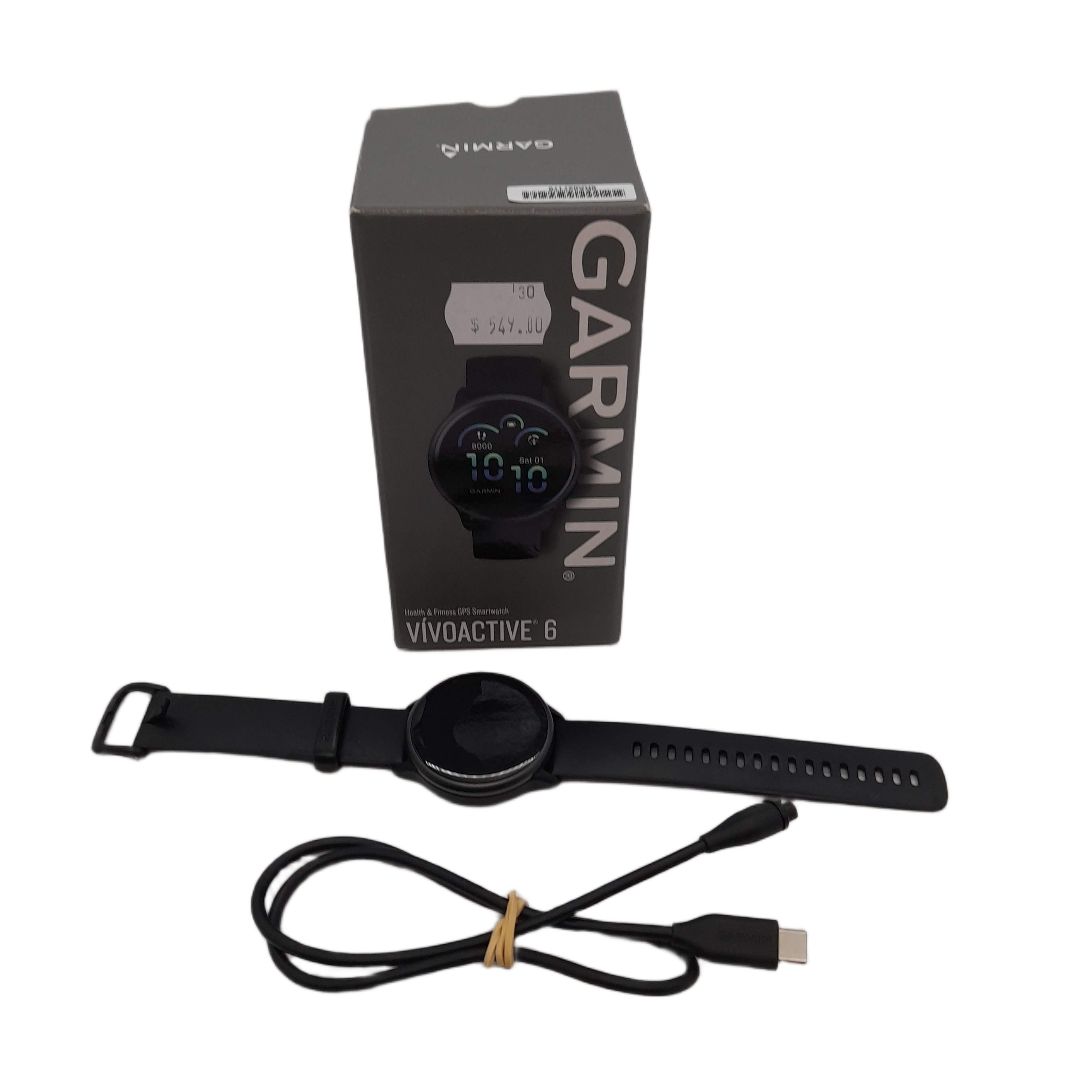 Garmin Vivoactive 6 Smart Watch A04951 with Box + USB (WL 1357583)
