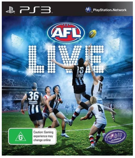AFL Live Playstation 3 Good Condition With Manual